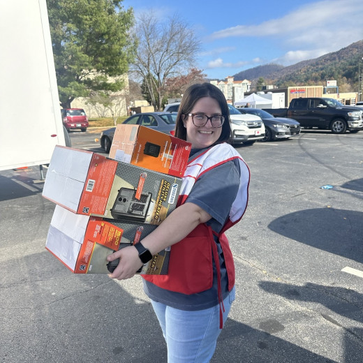 Ashley Wagner CA with 4S PACU donated space heaters 