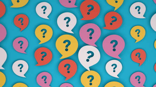 question marks