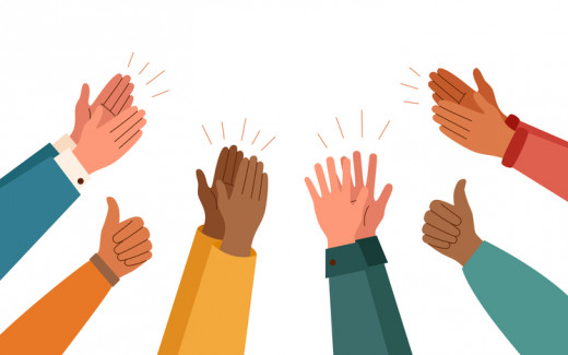 clapping hands