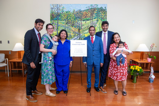 Dr. Kishore and family