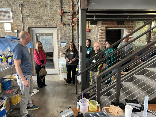 Supply Chain members learning about Carilion's innovation and research initiatives 