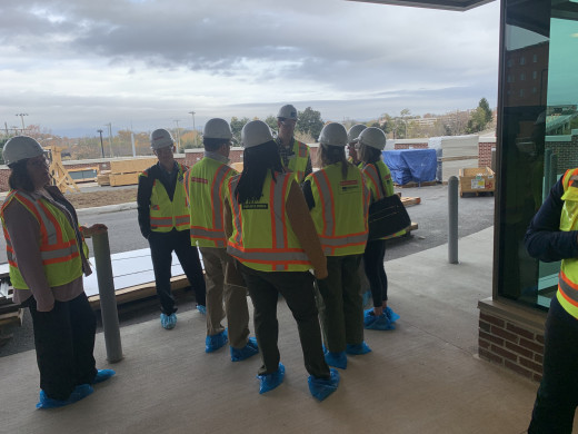 Discussion of patient drop off space