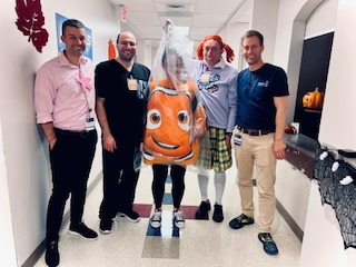 Peach, Gill, Nemo, Darla and the Dentist