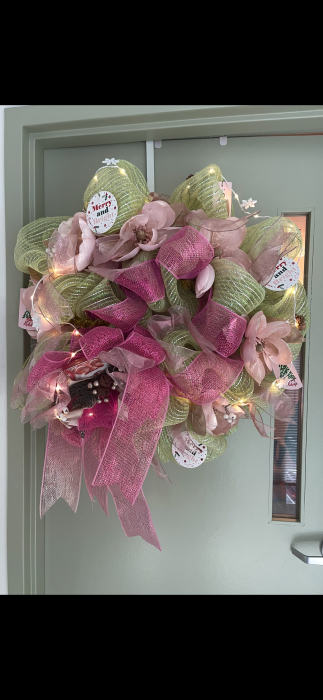 GYN/ONC Christmas Wreath entry 