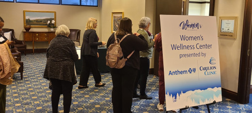 Carilion Wellness exhibit at Virginia Women's Conference 