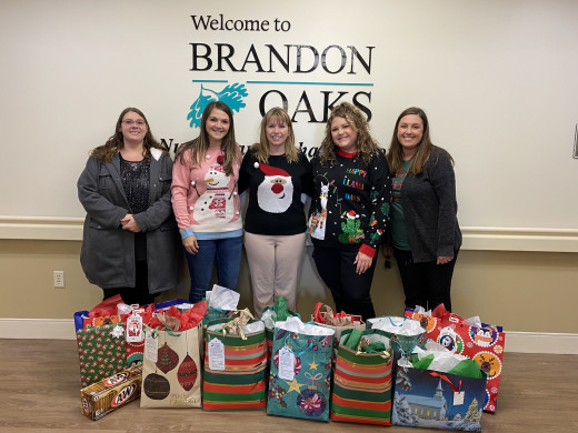 Brandon Oaks gift exchange