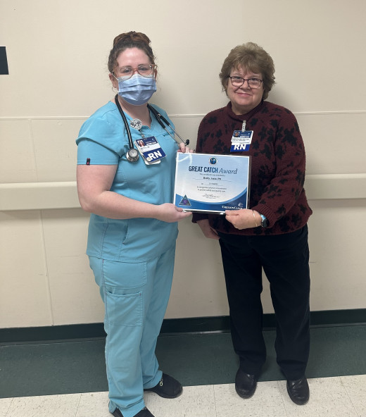 Bretty Justo, RN   Karen Zollman, RN - Patient Safety Officer