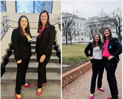 Huge shout out to two of our CRMH Labor and Delivery Nurses, Stephanie Fields, and Ashley Velez for attending Lobby Day! 