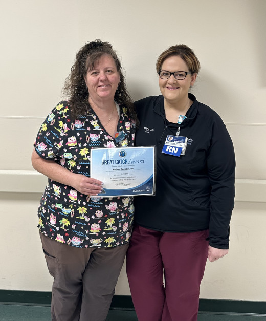Melissa Campbell, RN & Mary Koonce, RN