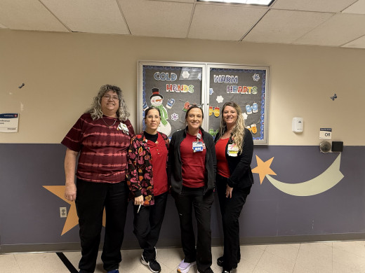 Jan Winand CA, Theresa Erb-Miller RN, Mel Witten RN, & Melissa Wright RN 