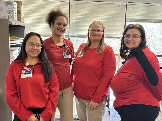 OBGYN Highland Red Day for National Heart Month