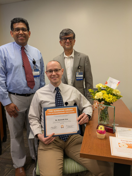 Dr. Viar with his leaders