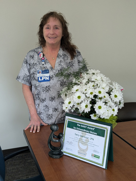 DAISY Winner Terry Barbour, LPN