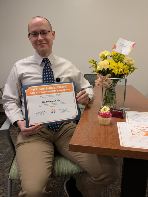 Sunshine Winner Dr. Viar, Neurology