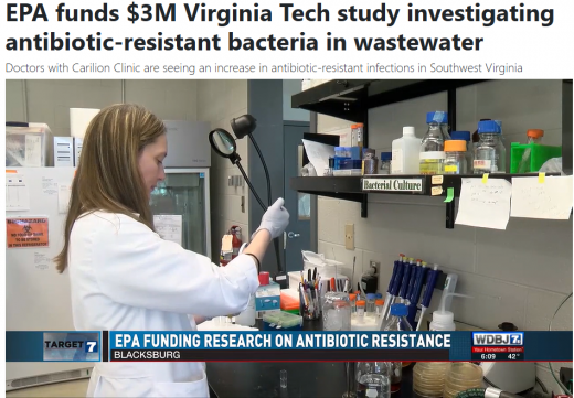 Dr. Nowak in Carilion's Basic Science Research Lab