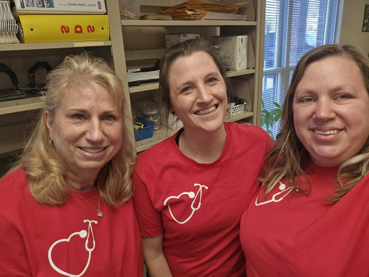  Donna Hostetter, Nicole Hylton, and Melissa Flint at CFM Buchanan 