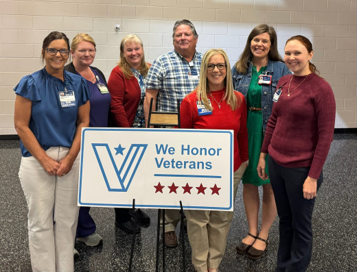 Hospice Staff at We Honor Veterans Event