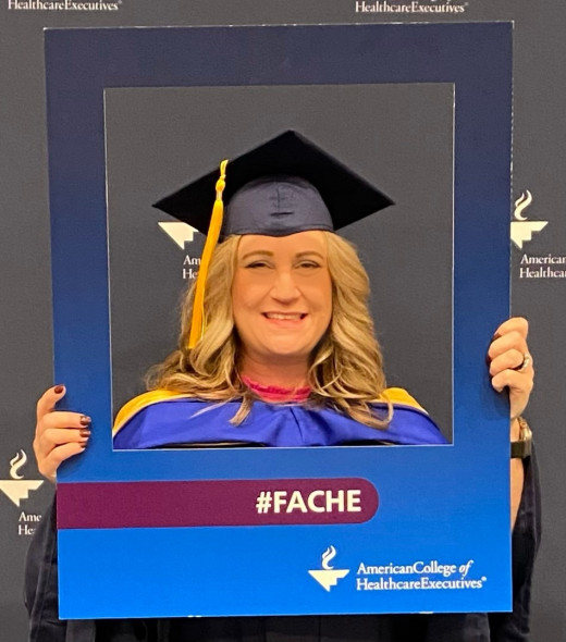 Terresa Odum earns FACHE credential!