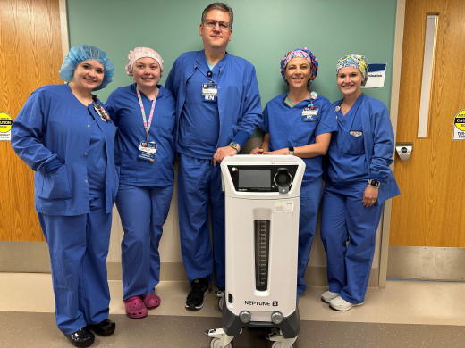 Gold - Sustainability Hero Department Award Winner: CFMH Endoscopy (Also included in the project but not photographed is CRMH Endoscopy)