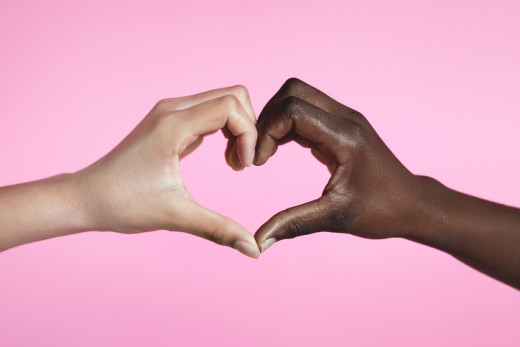 hands making a heart