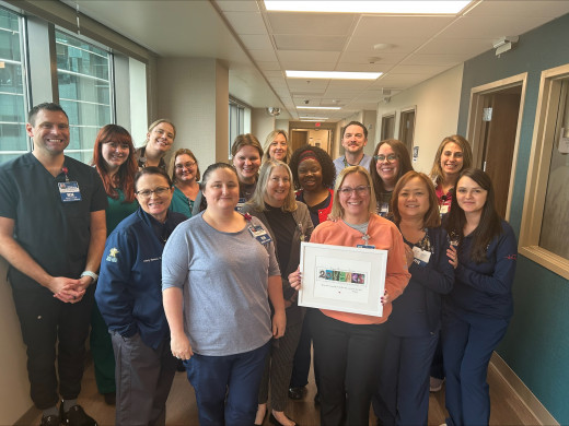 CVI Leadership team supporting and celebrating Lindsay Young