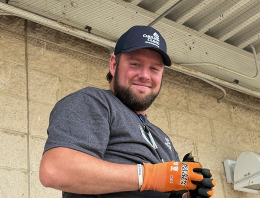 Dylan Argenbright Frees Trapped Bird
