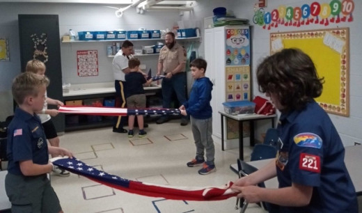 Flag Ceremony Training