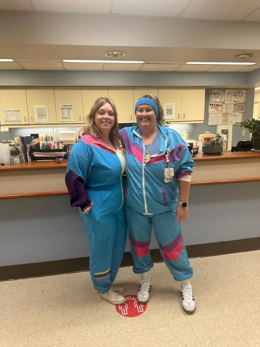 Straight out of the 80's!