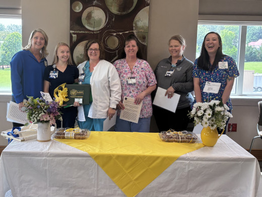 CRBH Team Celebrates DAISY and BEE Award