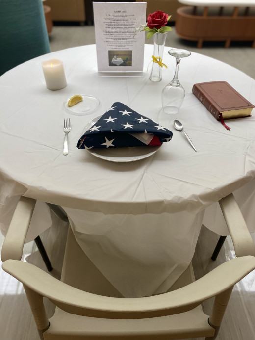 Missing Man Table at ION