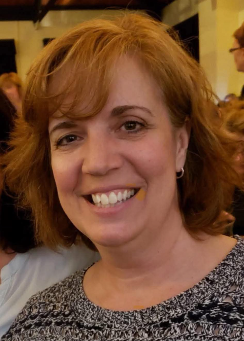 Pictured is Julie Wright with her memorable smile