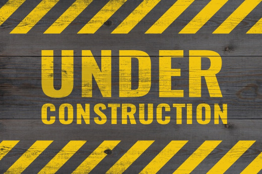 under construction sign