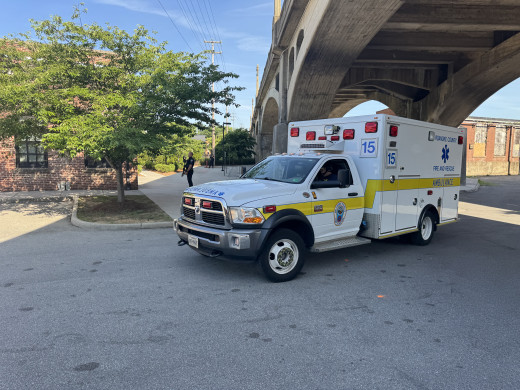 Roanoke EMS rolling patients "to hospital"