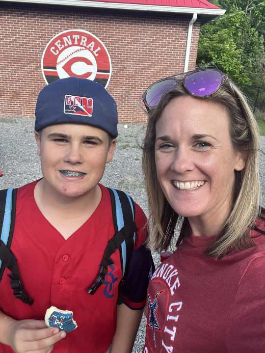 Sarah and her son, Hayden