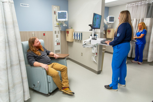 people in the ED