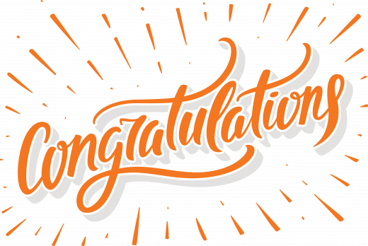 Congratulations 