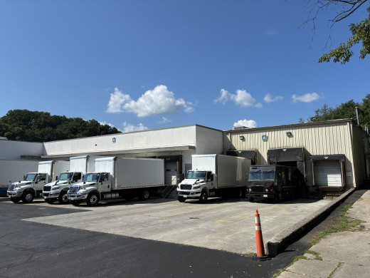 Warehouse logistics getting ready to depart for supply delivery