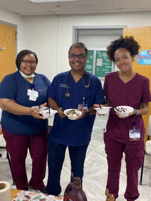 Desheda, Dr. Shah & Simone