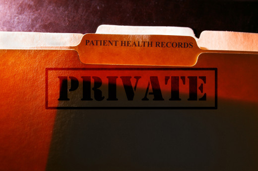 patient health record folder