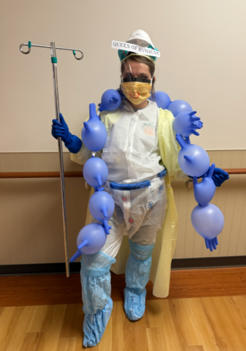 GILES Med/surg and SCU’s Queen of Hygiene