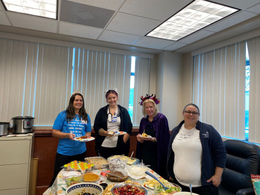 A good potluck makes everyone happy