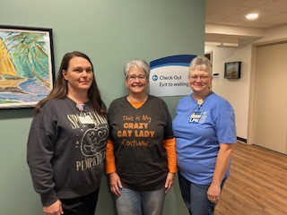 Leslie Beckner LPN, Dr. Amy Butler, Angela Lundy LPN