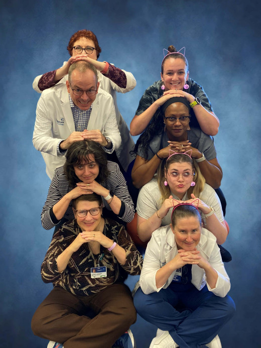 One of our favorite poses of the day!