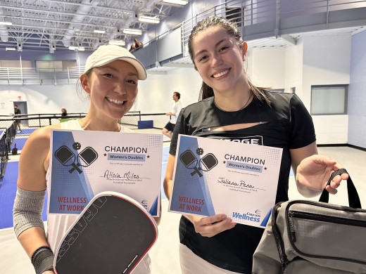 Alicia Miles and Juliana Pena