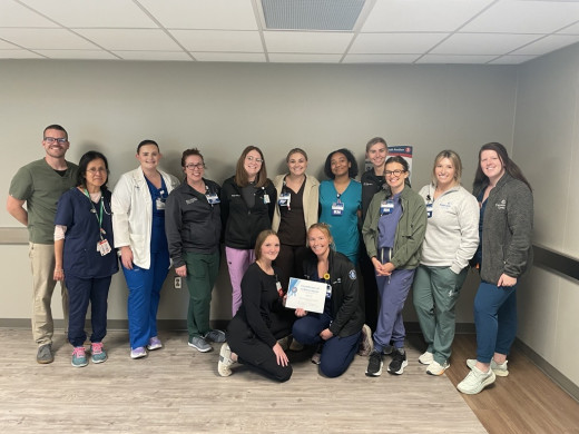 9S ICU Staff celebration