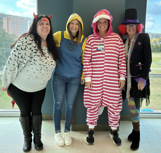 L-R:  Jacquetta I-Erin J-Jess P-Crystal B