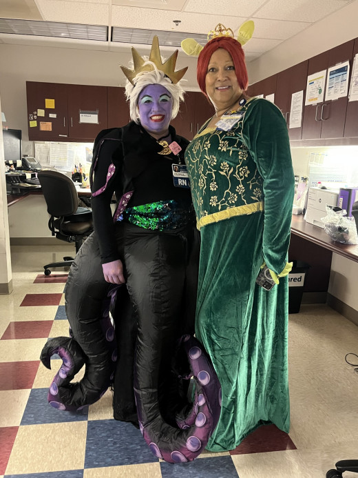 Ursula and Princess Fiona
