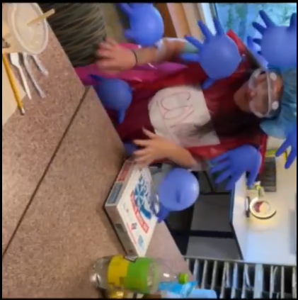 Giles Med/Surg SCU COVID Skit screencap
