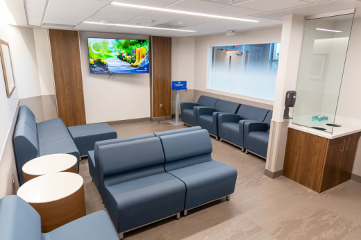 ED Renovated Waiting Room