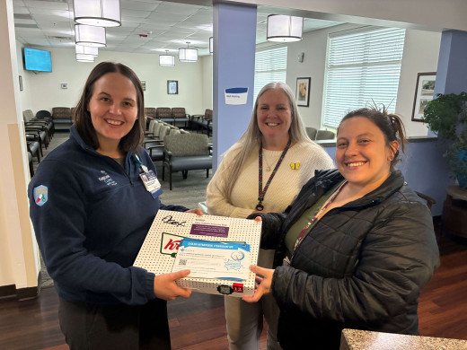 Donut delivery to the Giles Family Medicine team!